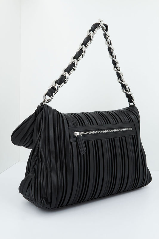 KARL LAGERFELD K/KUSHION CHAIN MD FOLD TOTE en color NEGRO (2)