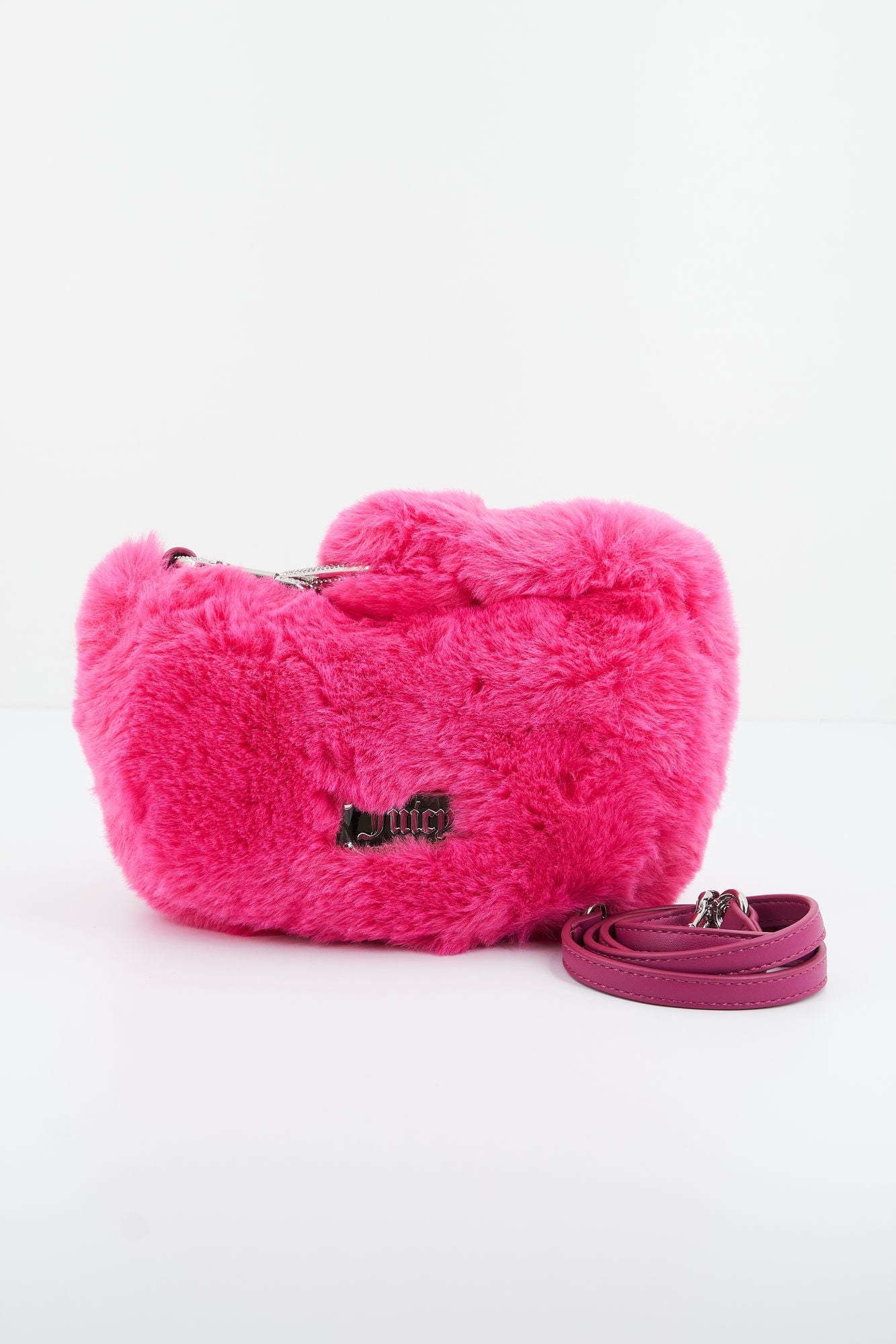JUICY COUTURE BERRY SMALL HOBO BAG en color ROSA (1)
