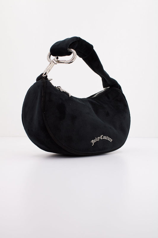 JUICY COUTURE BLOSSOM SMALL HOBO en color NEGRO (2)