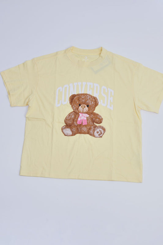 CONVERSE OVERSIZED TEDDY BEAR TEE en color AMARILLO (2)