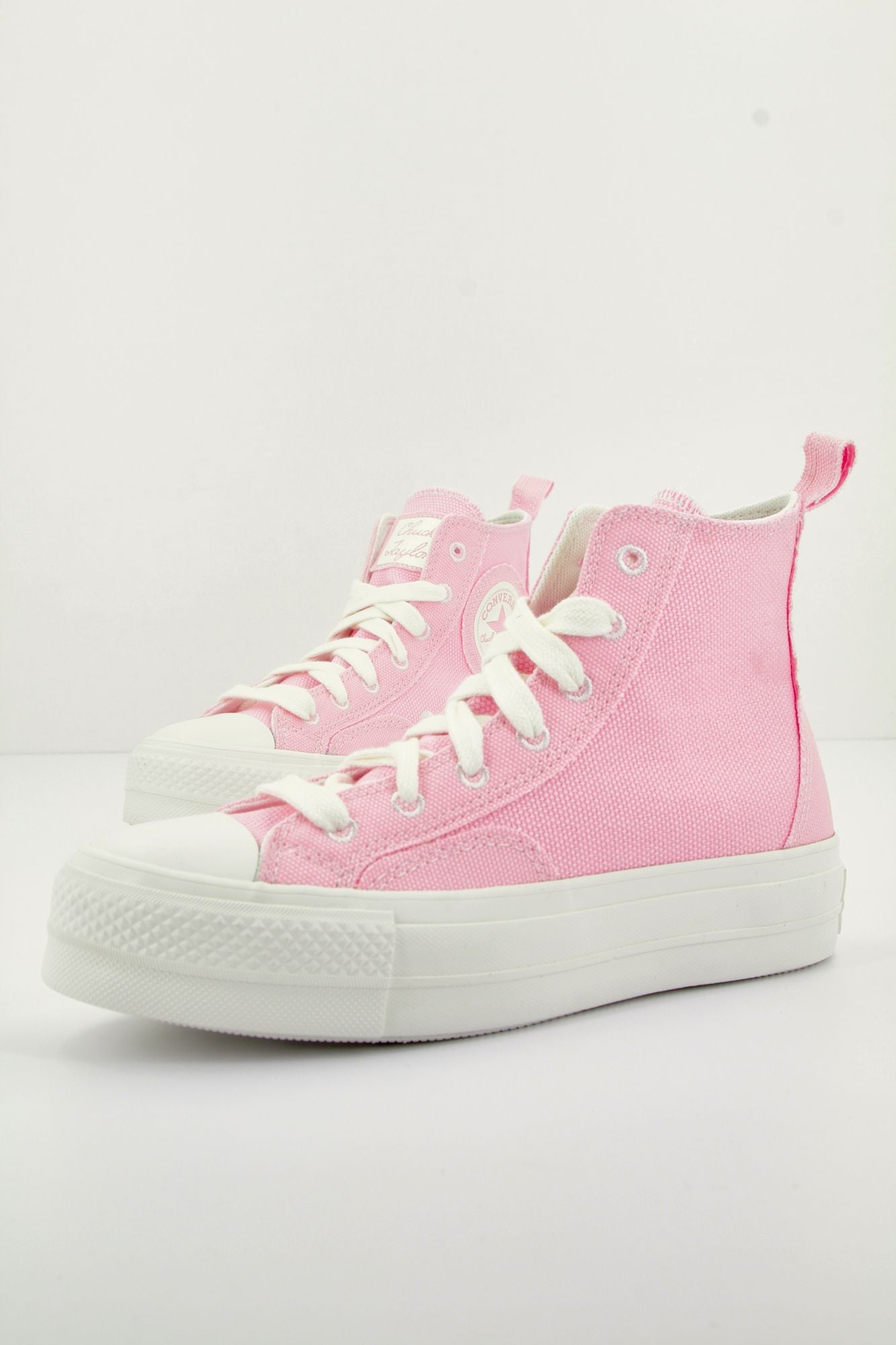 CONVERSE CHUCK TAYLOR ALL STAR LIFT HI en color ROSA (2)