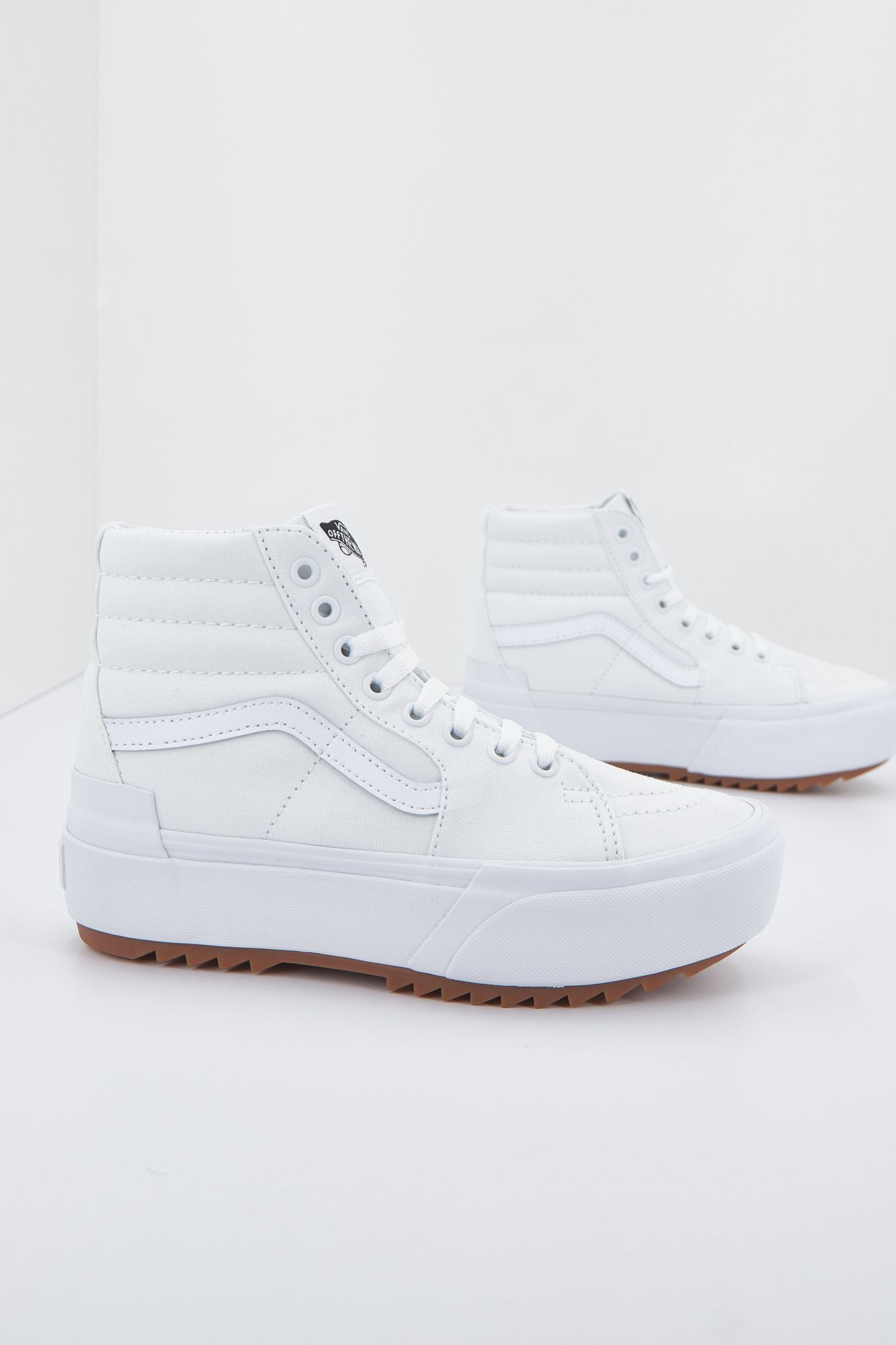 VANS UA SK8-HI STACKED en color BLANCO (2)