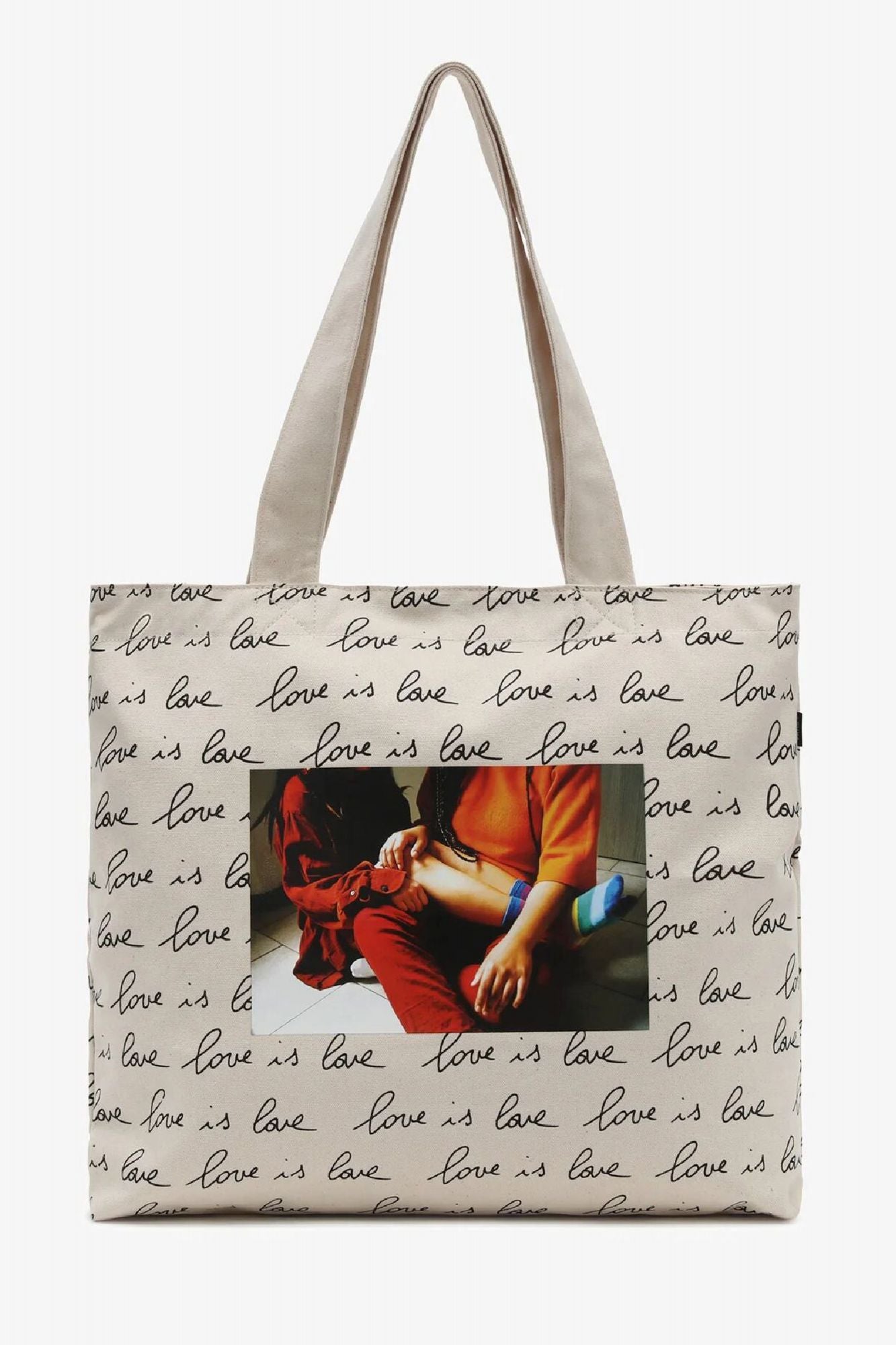 VANS PRIDE OTW GALLERY TOTE en color BEIS (2)