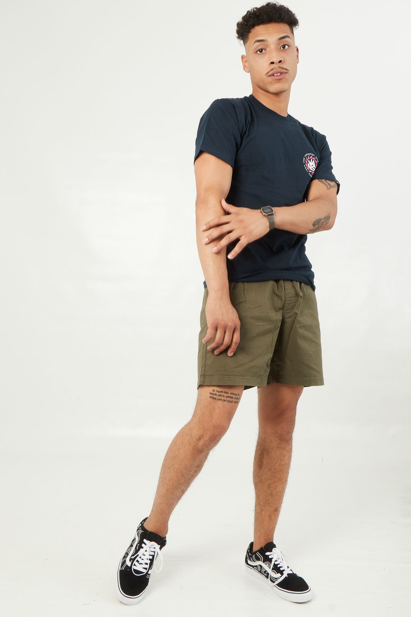 VANS SUMMER CAMP SS en color AZUL (3)