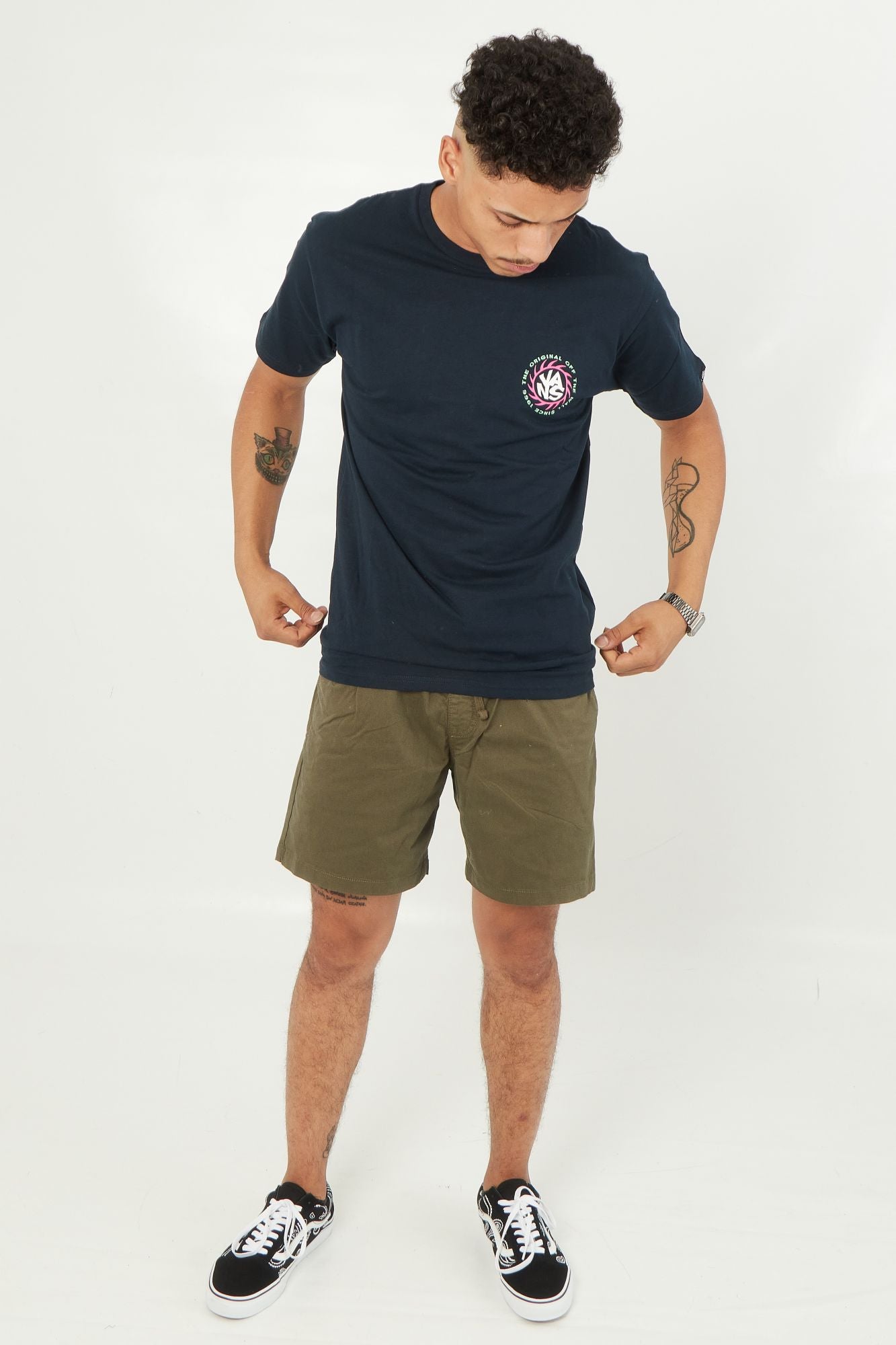 VANS SUMMER CAMP SS en color AZUL (4)