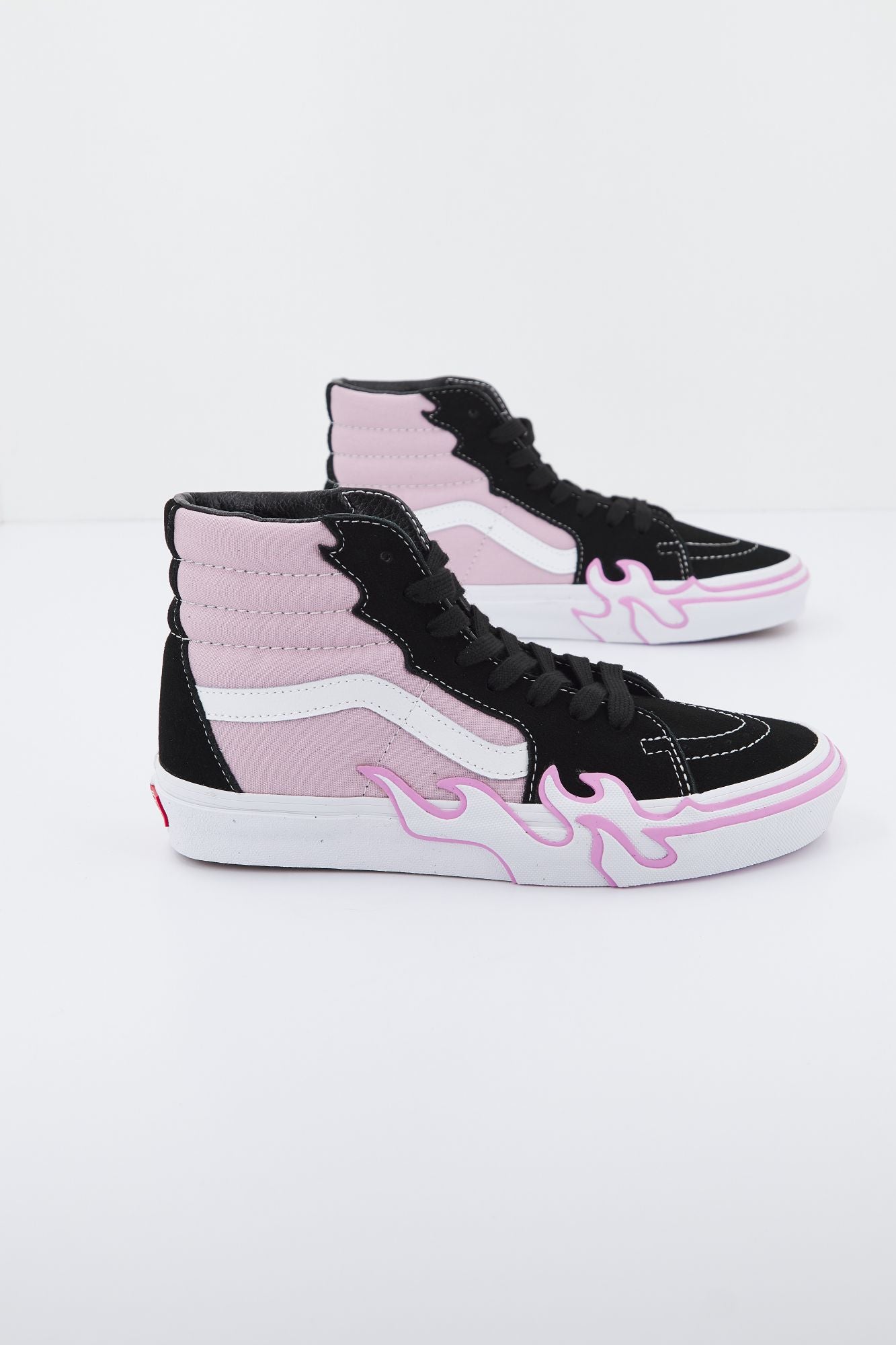 VANS  SK8-HI FLAME en color ROSA (2)