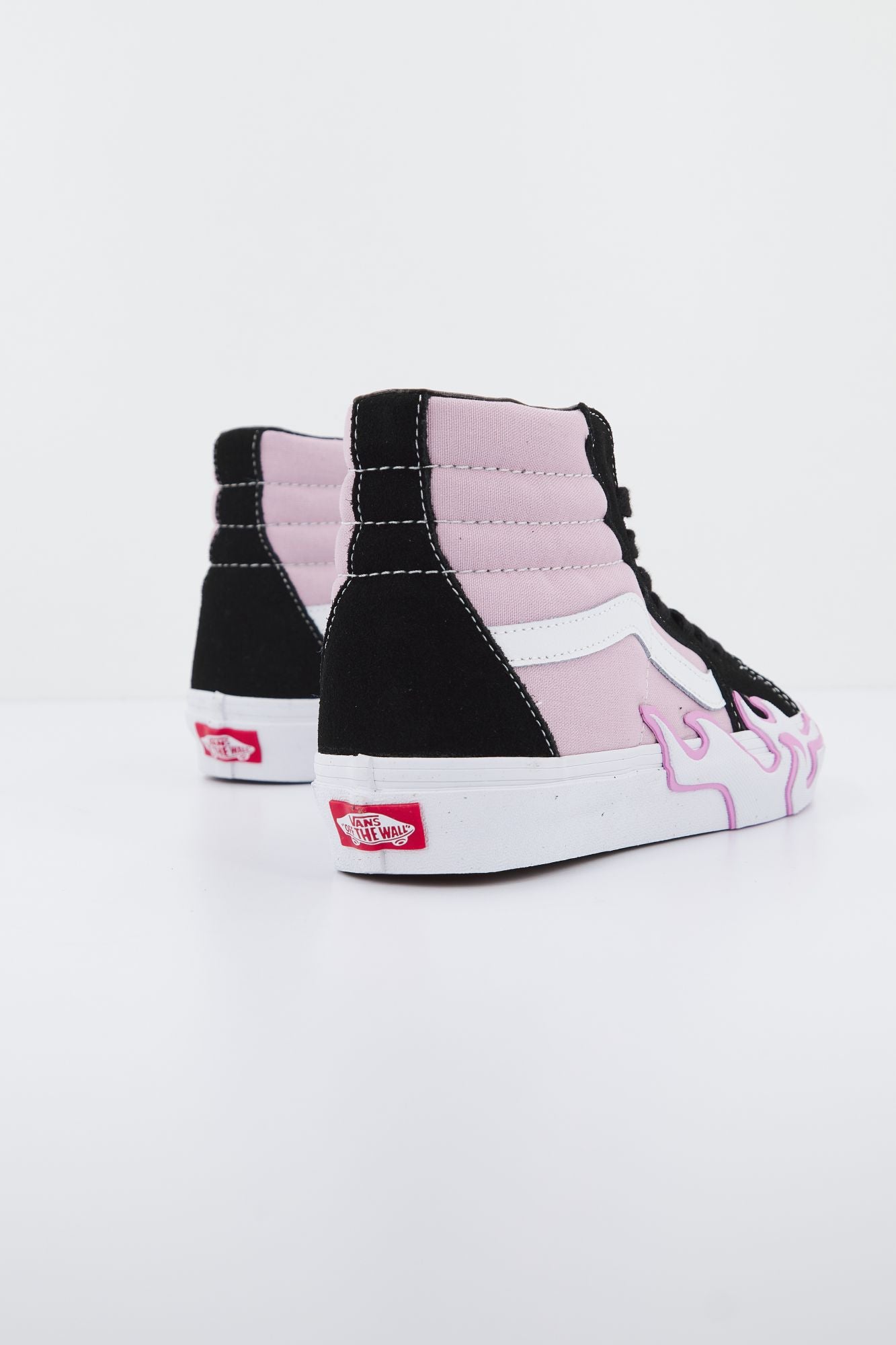 VANS  SK8-HI FLAME en color ROSA (3)