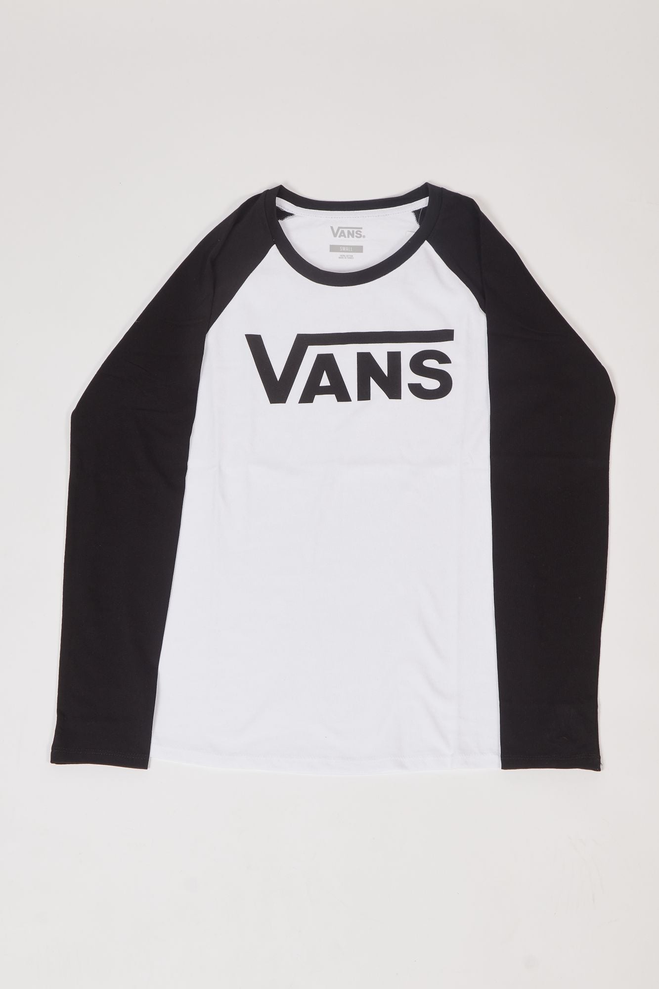 VANS  FLYING V LS RAGLAN en color BLANCO (2)