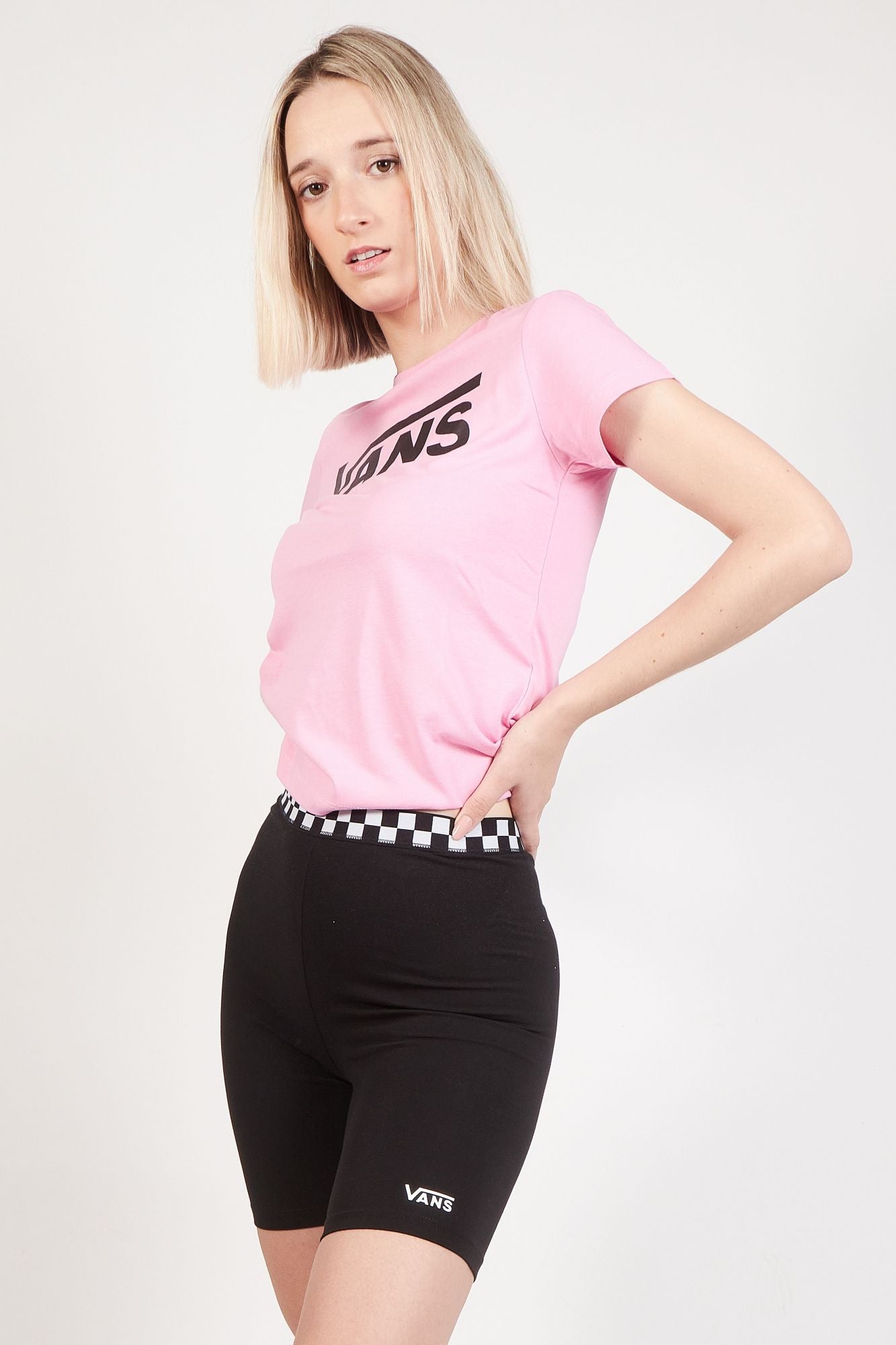 VANS CHECKERBOARD LEGGING S en color NEGRO (3)