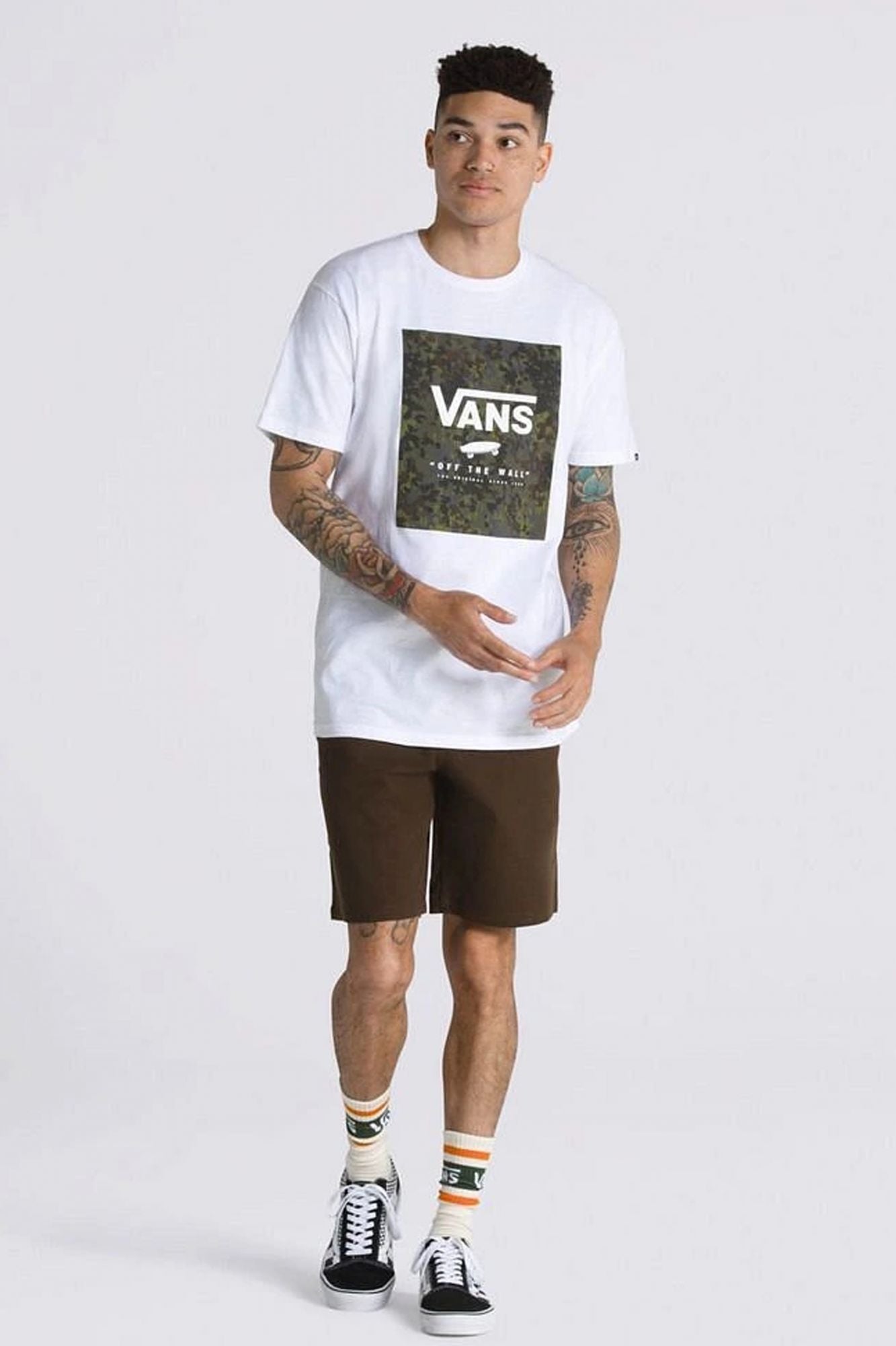 VANS  MN CLASSIC PRINT BOX en color BLANCO (3)