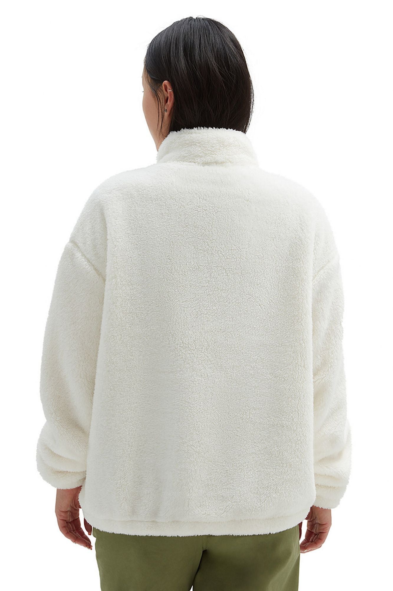 VANS PIONEER MOCK HALF ZIP en color BLANCO (3)